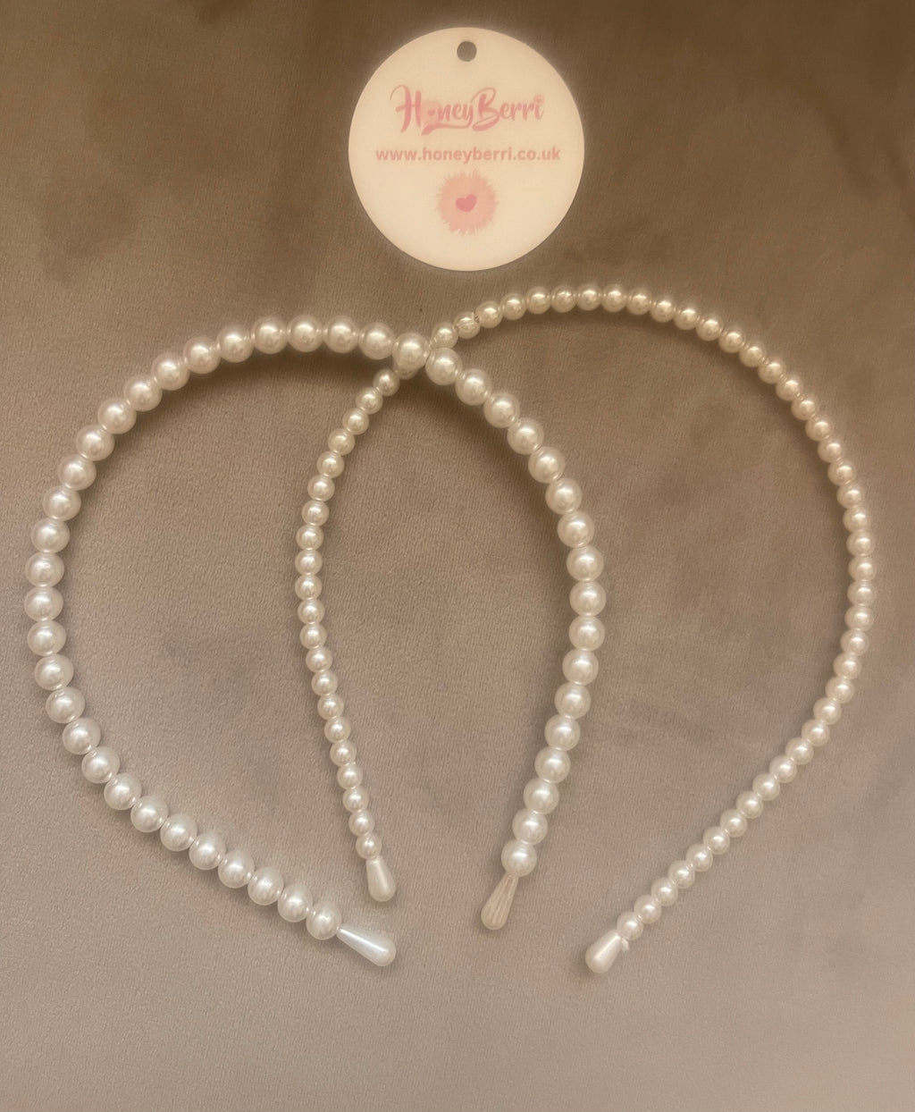Pearl one row headband