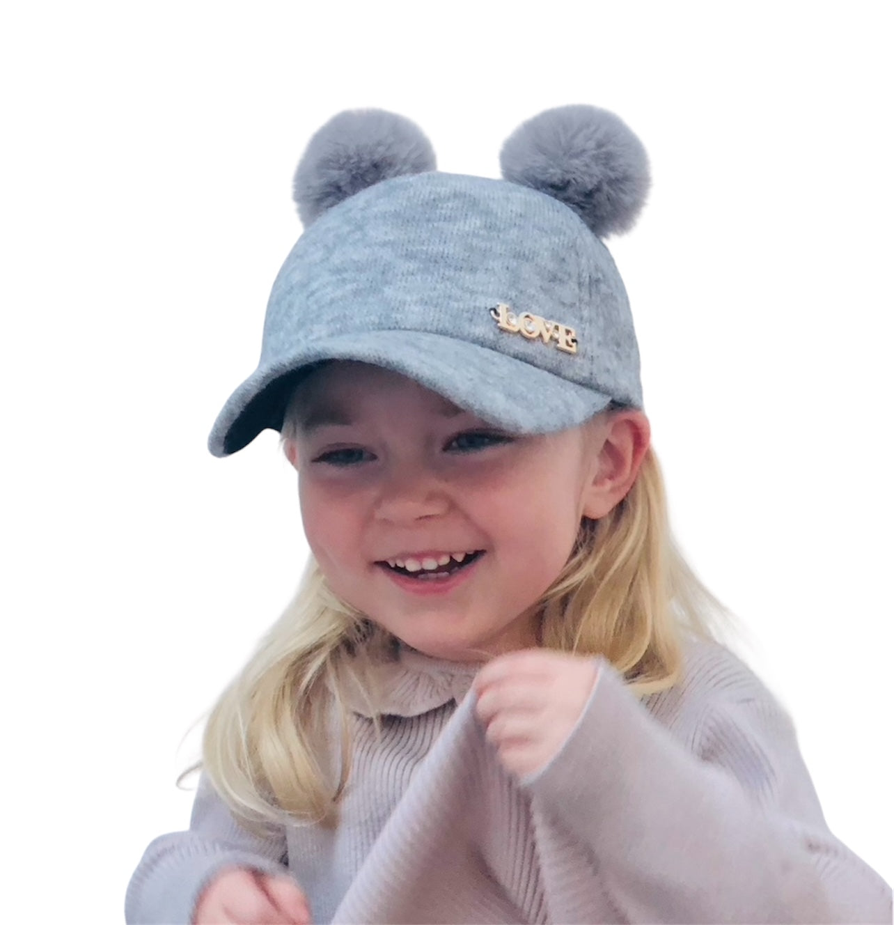 Children’s pompom cap