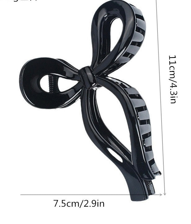 Bow shape claw clip Colour choice