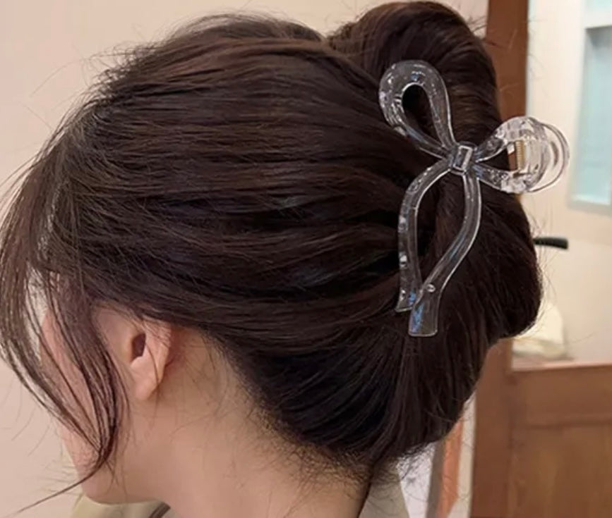 Bow shape claw clip Colour choice