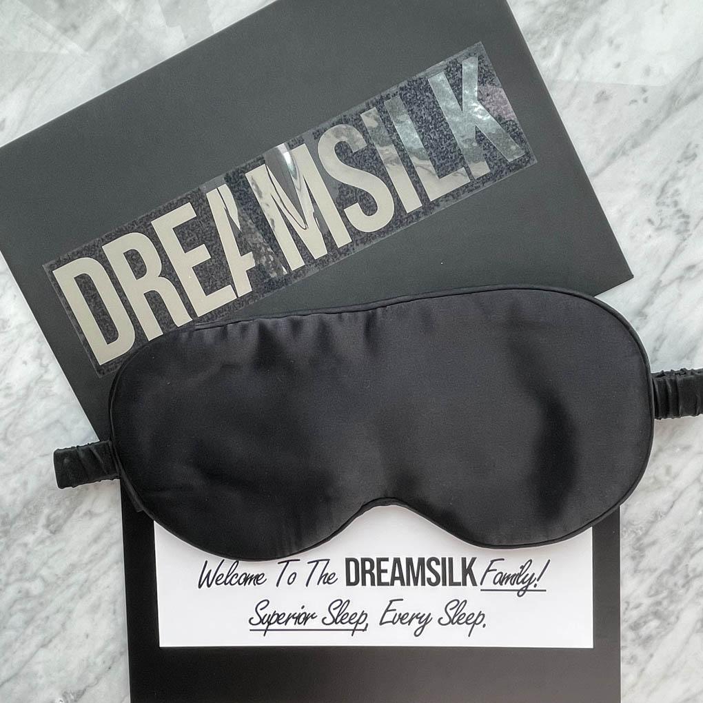 Black Silk Sleep Mask