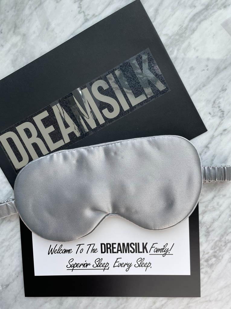 Silver Silk Sleep Mask