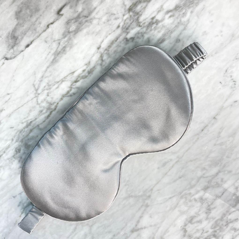 Silver Silk Sleep Mask