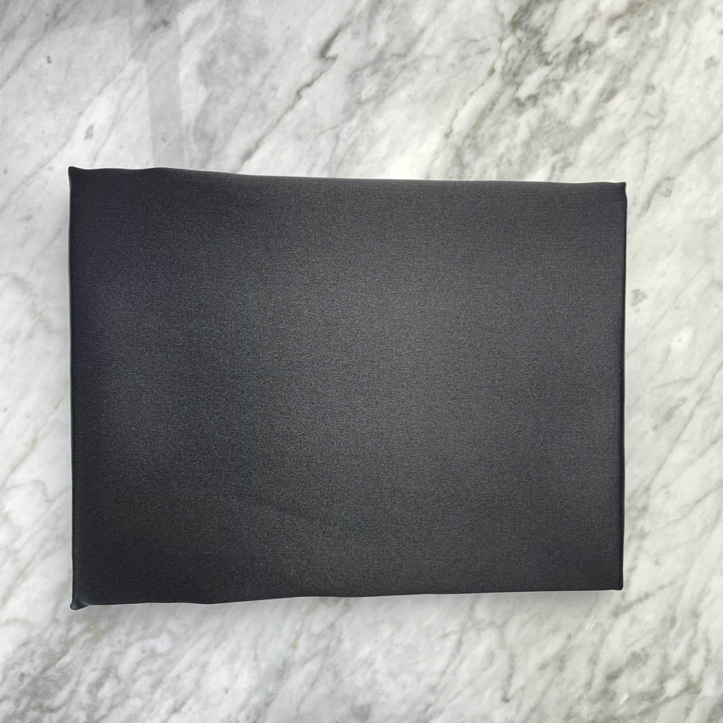 Black Silk Pillowcase - Standard