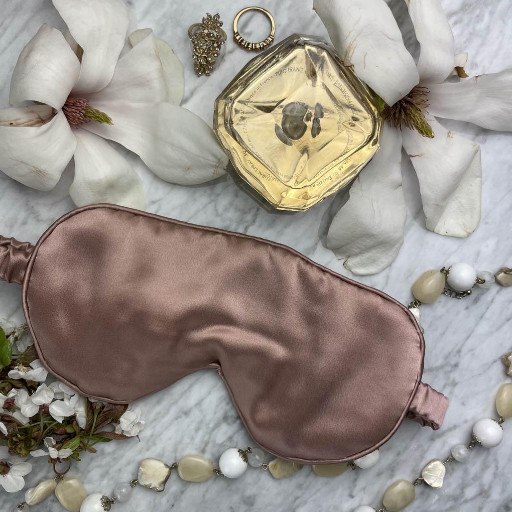Bronze Silk Sleep Mask