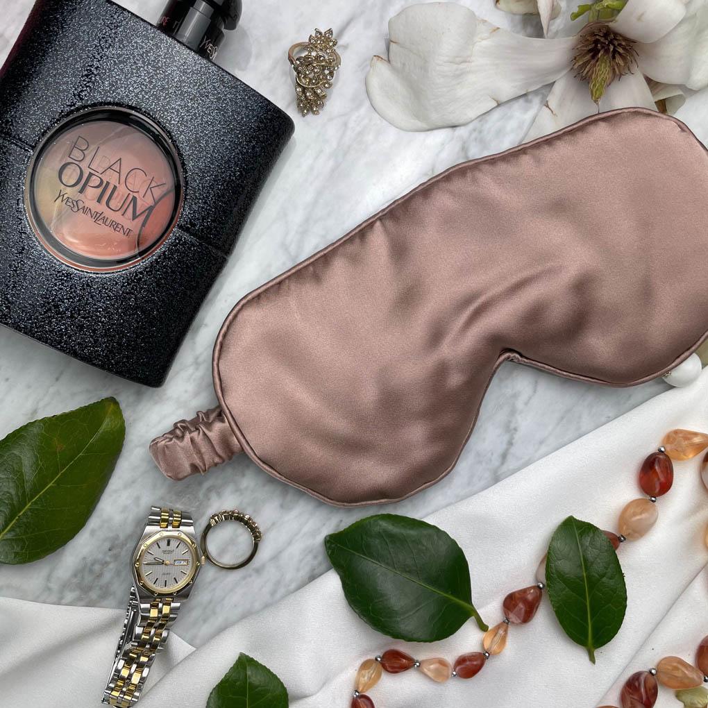 Bronze Silk Sleep Mask
