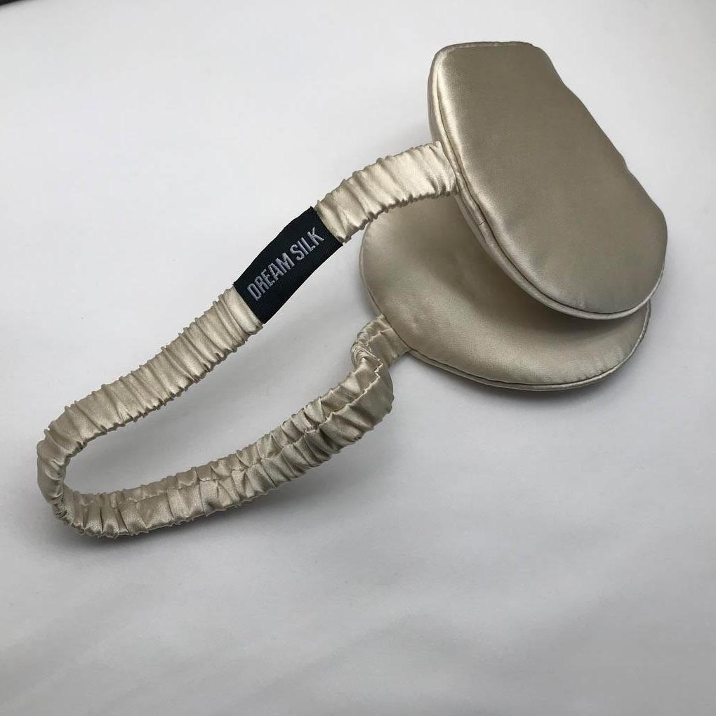 Champagne Silk Sleep Mask