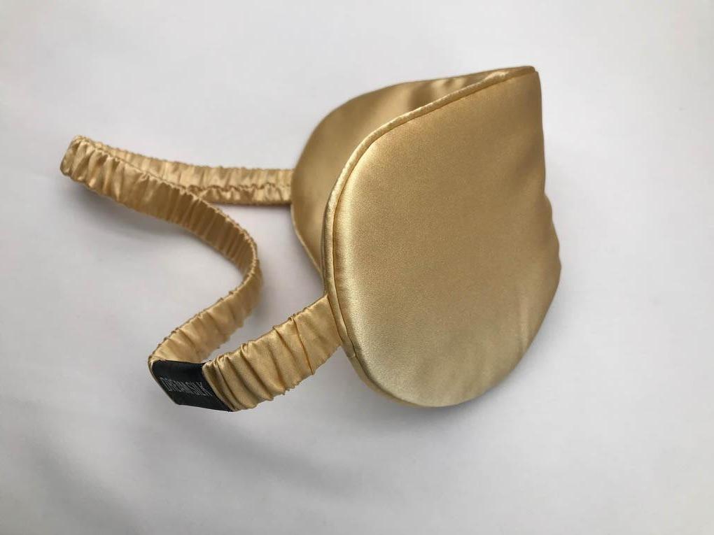 Gold Silk Sleep Mask