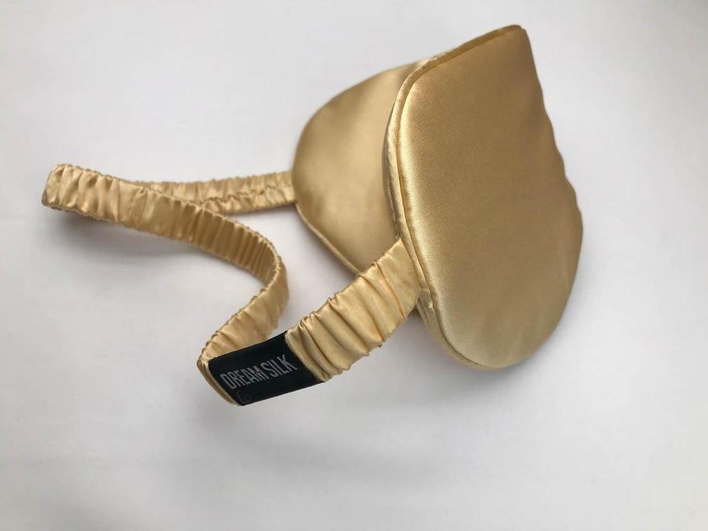 Gold Silk Sleep Mask
