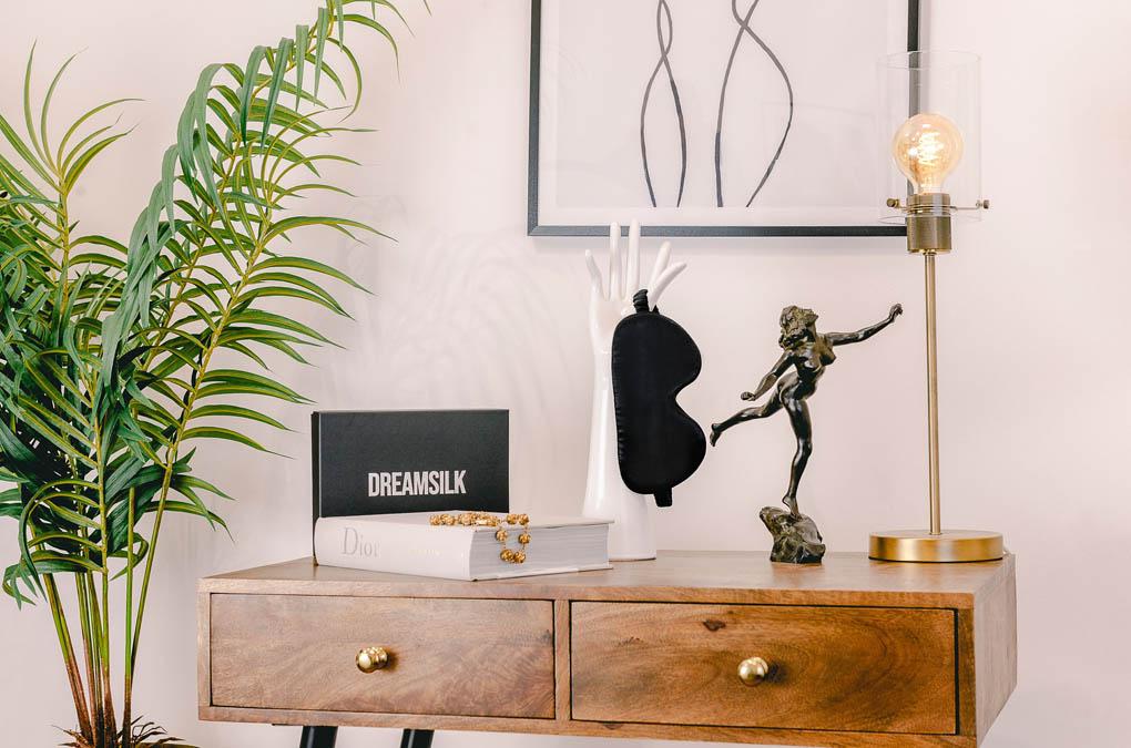 Black Silk Sleep Mask