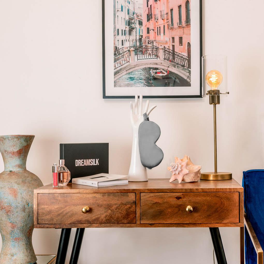 Silver Silk Sleep Mask