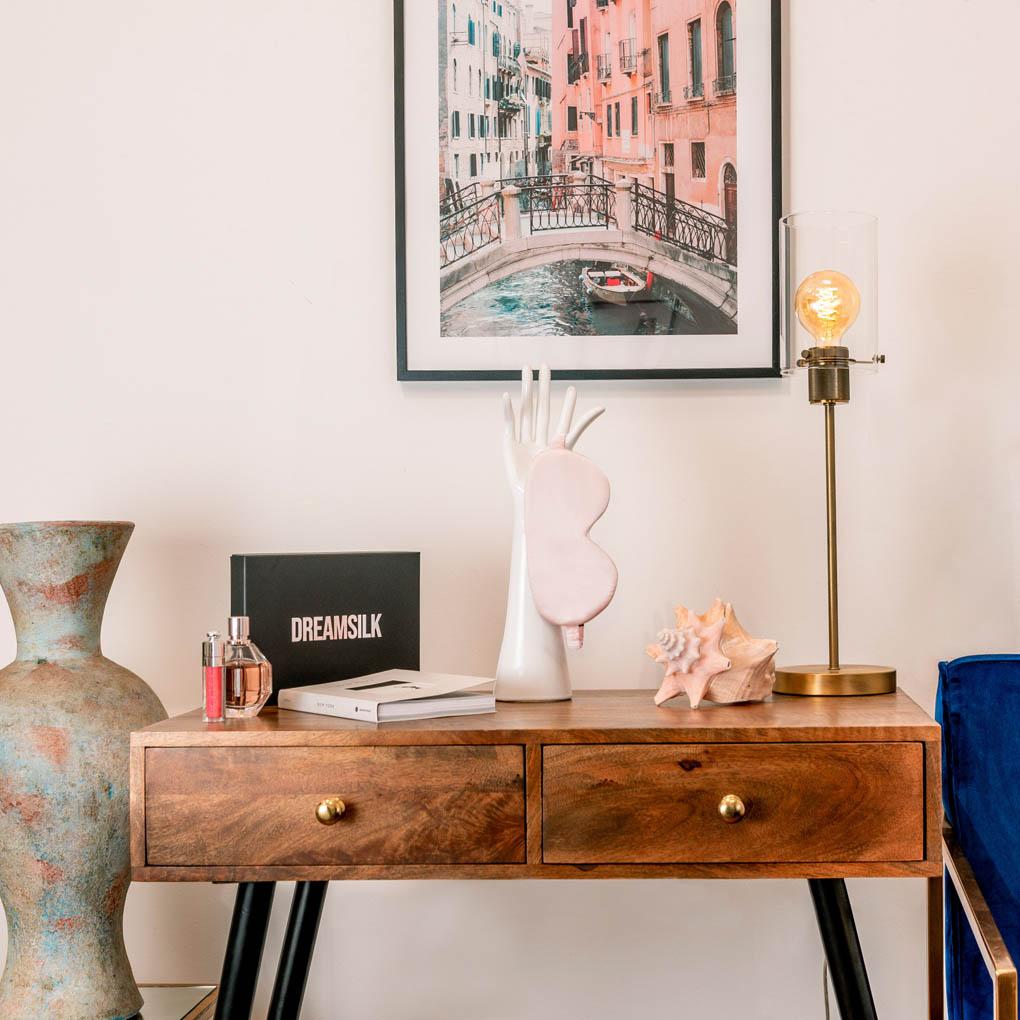 Pink Seashell Silk Sleep Mask