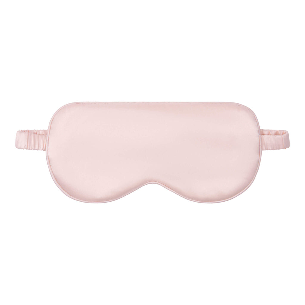Pink Seashell Silk Sleep Mask