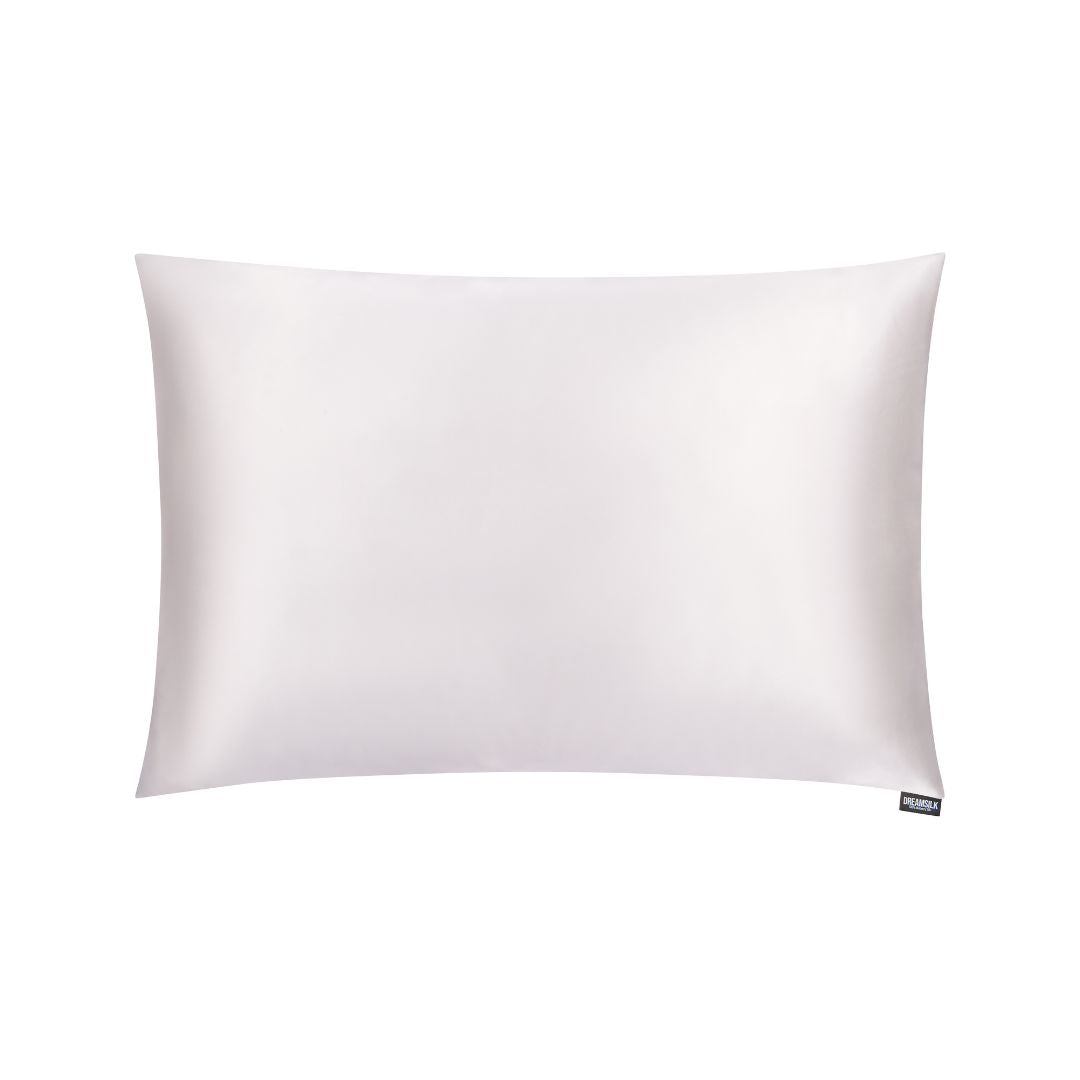 White Silk Pillowcase - Standard