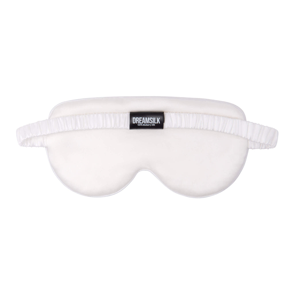 White Silk Sleep Mask