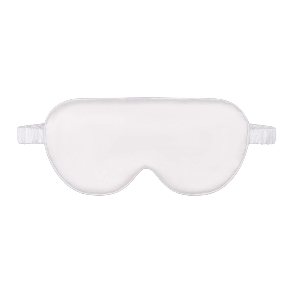 White Silk Sleep Mask