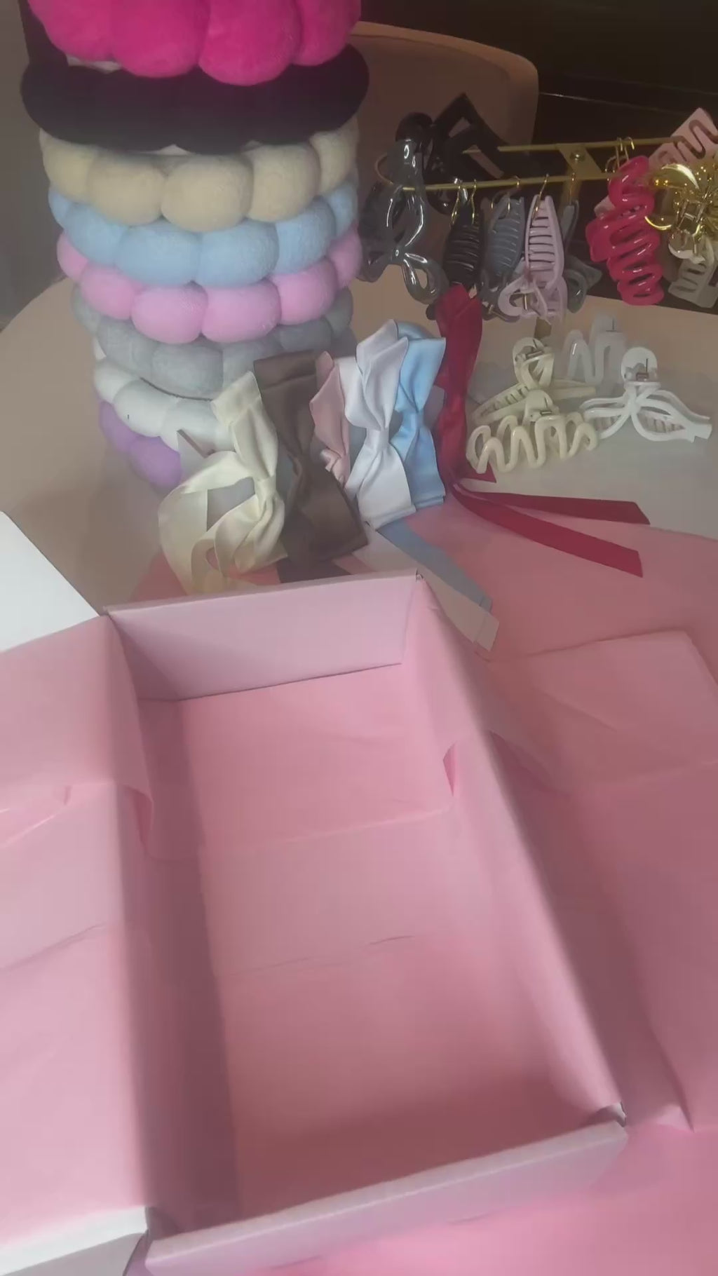 Valentines pink box